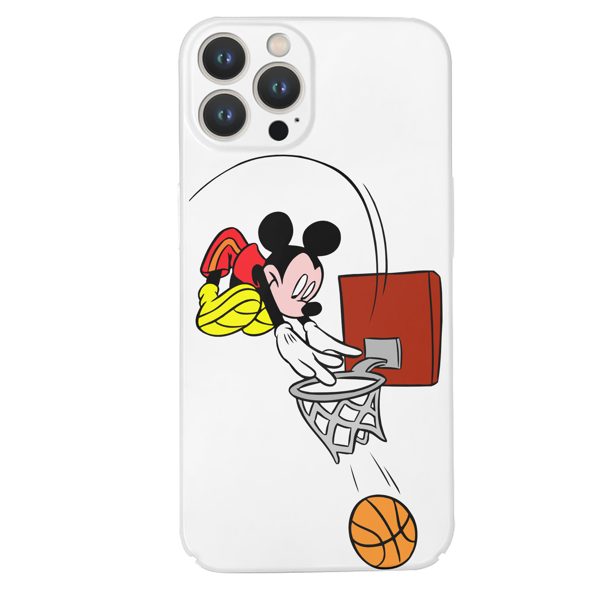 （画像用） ミッキーマウス Mickey Mouse 【iPhone 14シリーズ対応】ハードケース